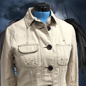BB DAKOTA / Awesome lady’s top coat / L / NWOT / top stitching is TOP RATE!!
